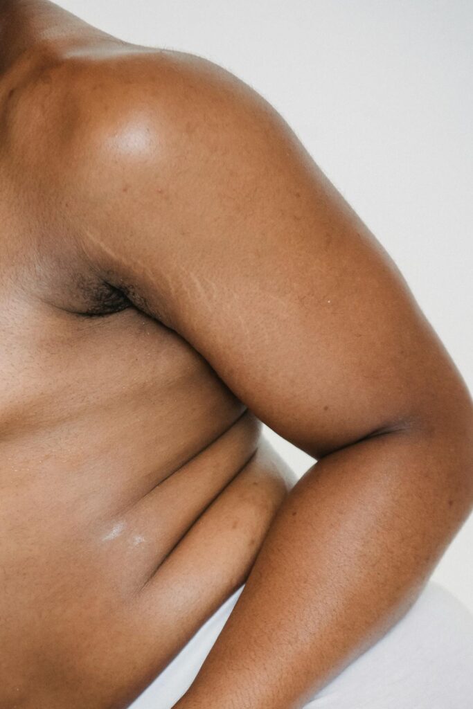 plus size man