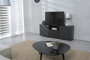 woonkamer met televisie